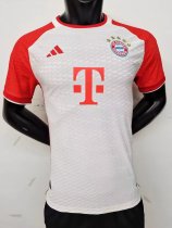 23-24 Bayern Munich White Player Version 1:1 Quality Soccer Jersey