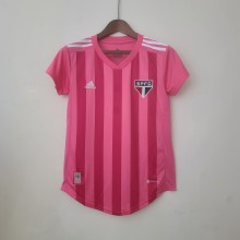 22-23 Sao Paulo Pink 1:1 Quality Women Soccer Jersey