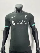 24-25 Liverpool Away Black Player 1:1 Quality Soccer Jersey