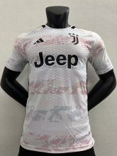 23-24 Juventus Home White Player Version 1:1 Quality Soccer Jersey