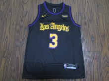 NBA New Laker Latin 3 Davis black 1:1 Quality