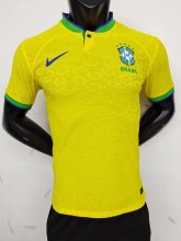 22-23 Brazil Home Player version 1:1 Quality Soccer Jersey