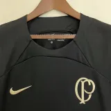 22-23 Corinthians Black Fans Version 1:1 Quality Training Vest
