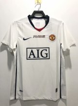2008-2009 Manchester United Away Champions League 1:1 Quality Retro Soccer Jersey