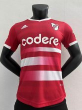 22-23 River Plate Away Red Player Version 1:1 Quality Soccer Jersey