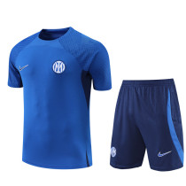 22-23 Inter Milan Training Suit Blue 1:1 Quality Soccer Jersey