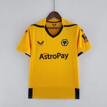 22-23 Wolves Home Yellow Fans 1:1 Quality Soccer Jersey