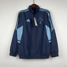 23-24 Cruzeiro Blue New Windbreaker