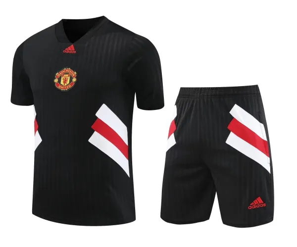 23-24 Manchester UnitedRed Black 1:1 Quality Training Jersey（A-Set）