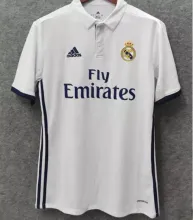 2016-2017 Retro Real Madrid Home 1:1 Quality Soccer Jersey