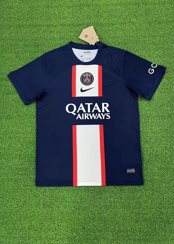 22-23 PSG Paris Home Multicolor Number Edition Fans 1:1 Quality Soccer Jersey