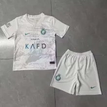 23-24 Al-Nassr FC Third Kids Soccer Jersey