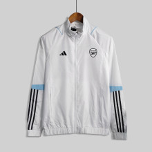 23-24 Arsenal White Windbreaker