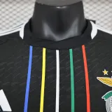 23-24  Benfica Away Black Player 1:1 Quality Soccer Jersey