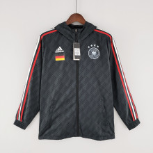 2022 Germany Black Windbreaker