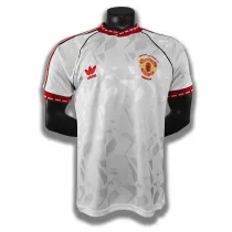 1990-1991 Manchester United Away Retro Soccer Jersey