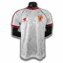 1990-1991 Manchester United Away Retro Soccer Jersey