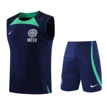 22-23 Inter Milan Blue 1:1 Quality Training Vest（A-Set）