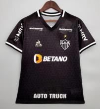 21-22 Atletico Mineiro Black Third Women Fans 1:1 Quality Soccer Jersey