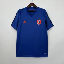 23-24 University of Chile Blue Fans 1:1 Quality Training Shirts