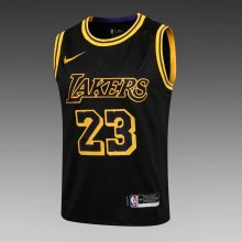 NBA Laker black James No.23 1:1 Quality