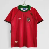 1994-1996 Wales Home 1:1 Quality Retro Soccer Jersey