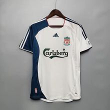 2006-2007 Liverpool Away 1:1 Quality Retro Soccer Jersey