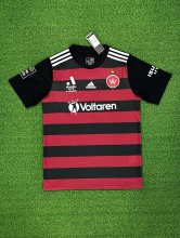 23-24 Western Sydney Wanderers Home Fans 1:1 Quality Soccer Jersey（西悉尼漫游者）