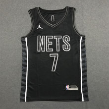 22-23 Nets Durant #7 Black 1:1 Quality NBA Jersey