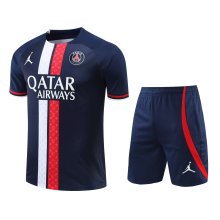 23-24 PSG Paris Jordan Blue 1:1 Quality Training Jersey（A-Set）