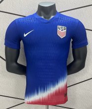 24-25 USA Away Player 1:1 Quality Soccer Jersey