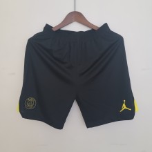 23-24 PSG Fourt Black Shorts