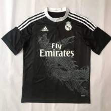 2014-2015  Real Madrid Third  Black Retro Soccer Jersey