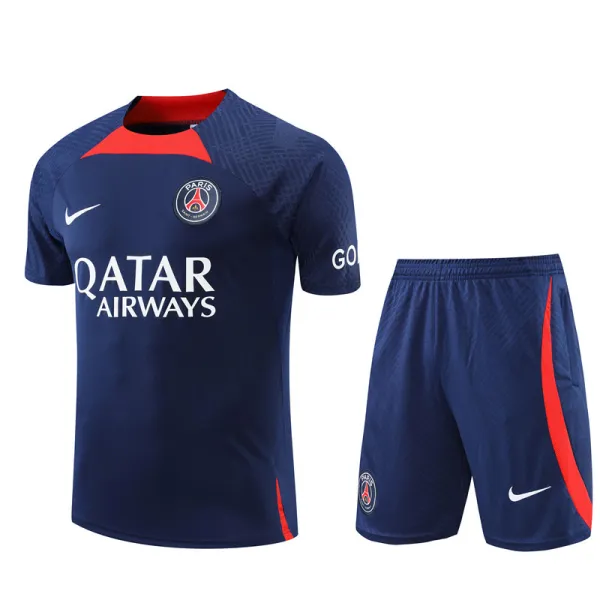 22-23 PSG Training Kit Royal Blue 1:1 Quality Training Shirt