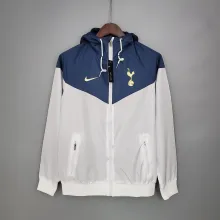 21-22 Tottenham Blue-White Windbreaker