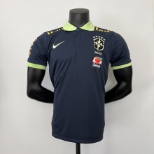 23-24 Brazil Royal Blue 1:1 Quality Polo