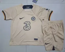 22-23 Chelsea Third White Kids Soccer Jersey