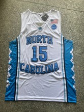 NBA North Carolina #15 white shirt 1:1 Quality