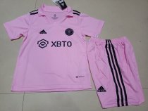 22-23 Inter Miami Home 1:1 Kids Soccer Jersey