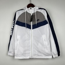 2023 Nike White-Gray New Windbreaker