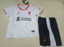 24-25  Liverpool Third Purple  Kids Kits Soccer Jersey