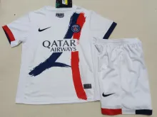24-25  PSG Paris Away  Kits  Kids Soccer Jersey