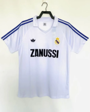 1984-1985  Real Madrid Home  Retro Soccer Jersey