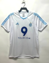 2002-2003  Marseille Home  Retro Soccer Jersey