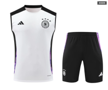 24-25 Germany White And Black 1:1 Quality Training Vest（A-Set）