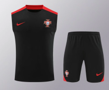 24-25 Portugal Black 1:1 Quality Training Vest（A-Set）