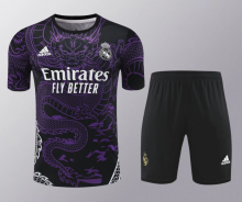 24-25 Real Madrid  Black  1:1 Quality Training Jersey  （A-Set）