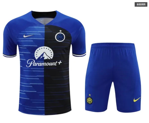 24-25  Inter Milan Black Blue1:1 Quality Training Jersey（A-Set）
