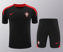 24-25 Portugal Black  1:1 Quality  Training Jersey（A-Set）
