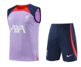 24-25  Liverpool Purple   Training Vest（A-Set）